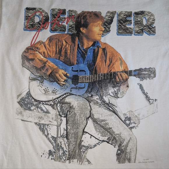 Allsport Other - John Denver Vintage Single Stitch 1993 Concert Tee Men's Large